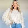 Lane 201 | Frosty Fringe Sweater