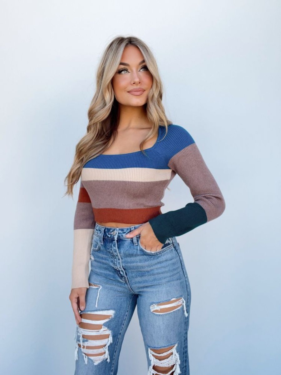 Lane 201 | Uptown Striped Sweater