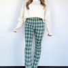 Lane 201 | Peppermint Plaid Pants