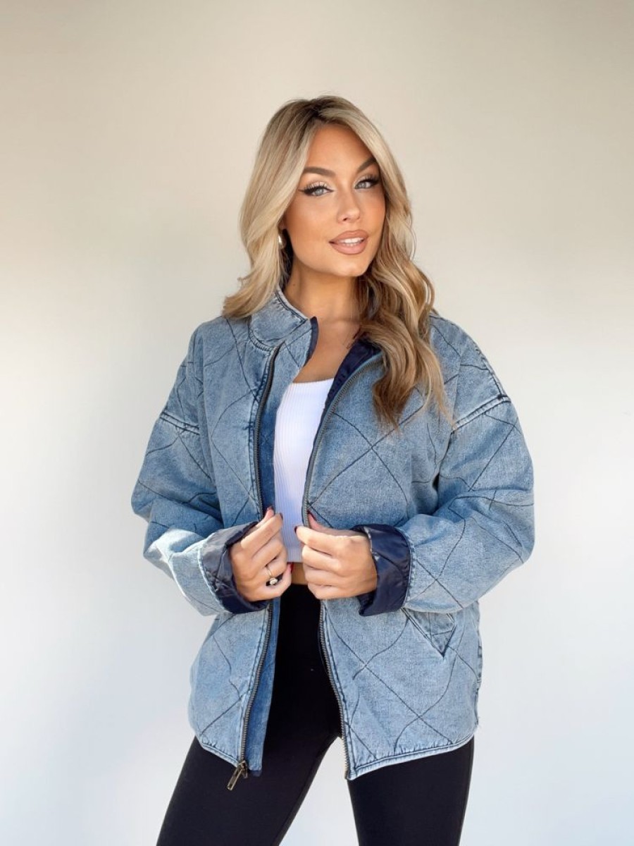 Lane 201 | Quilted Denim Jacket