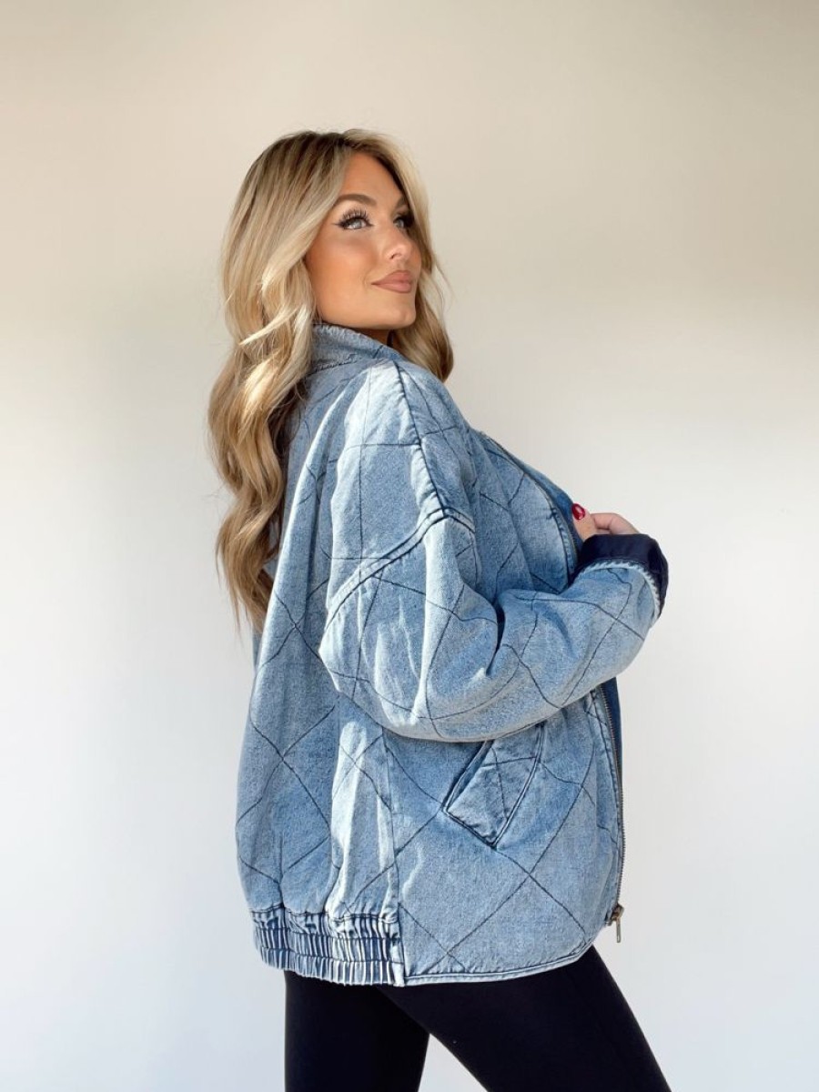 Lane 201 | Quilted Denim Jacket