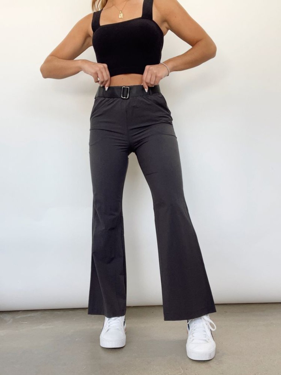 Lane 201 | Belted Flare Pant