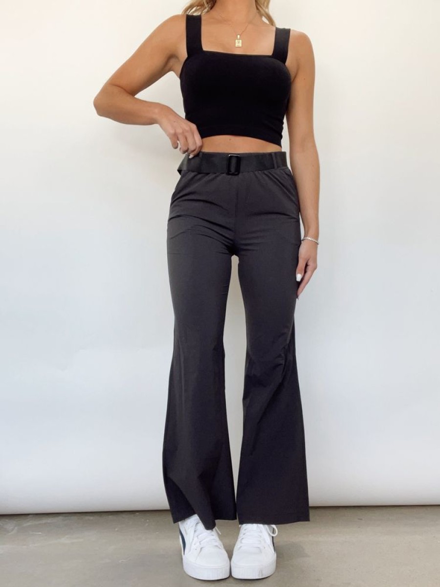 Lane 201 | Belted Flare Pant