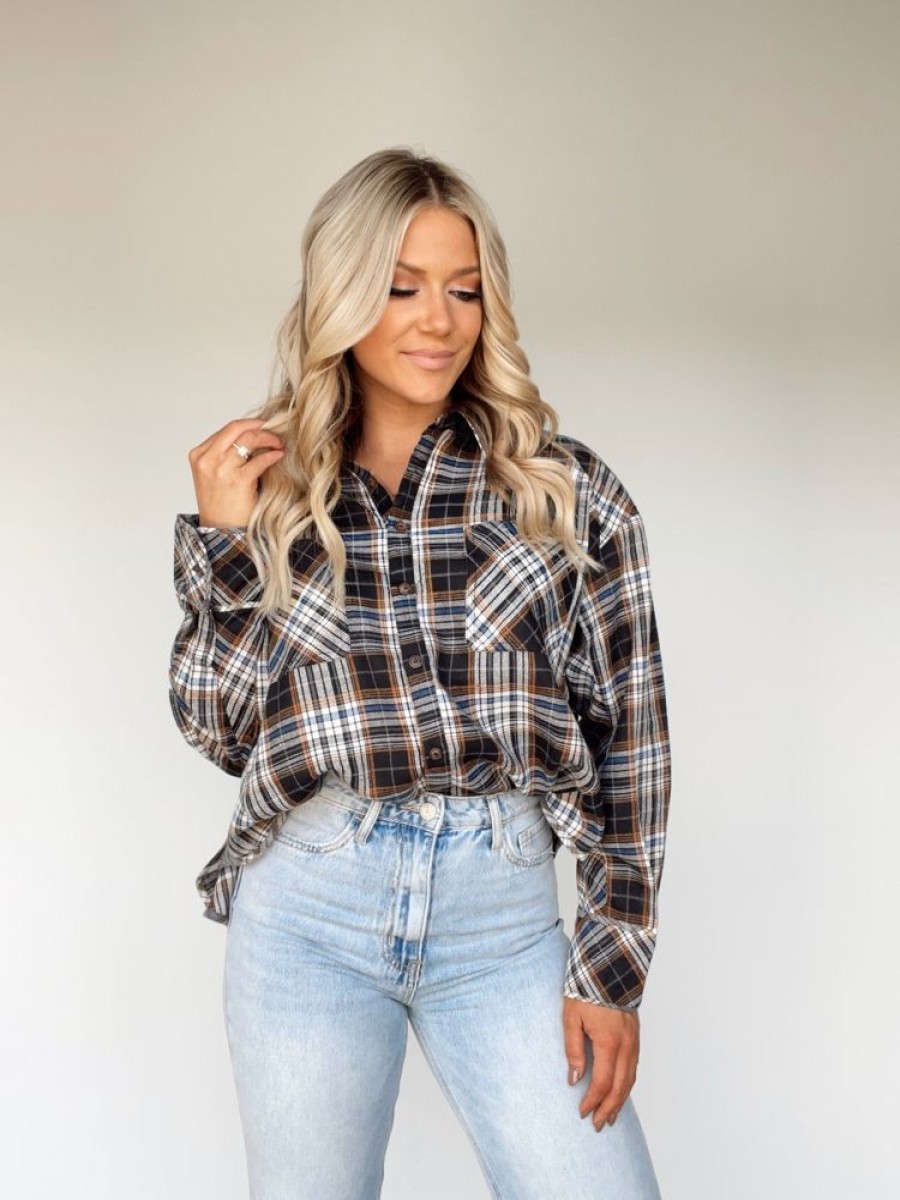 Lane 201 | Bonfire Babe Plaid Shirt