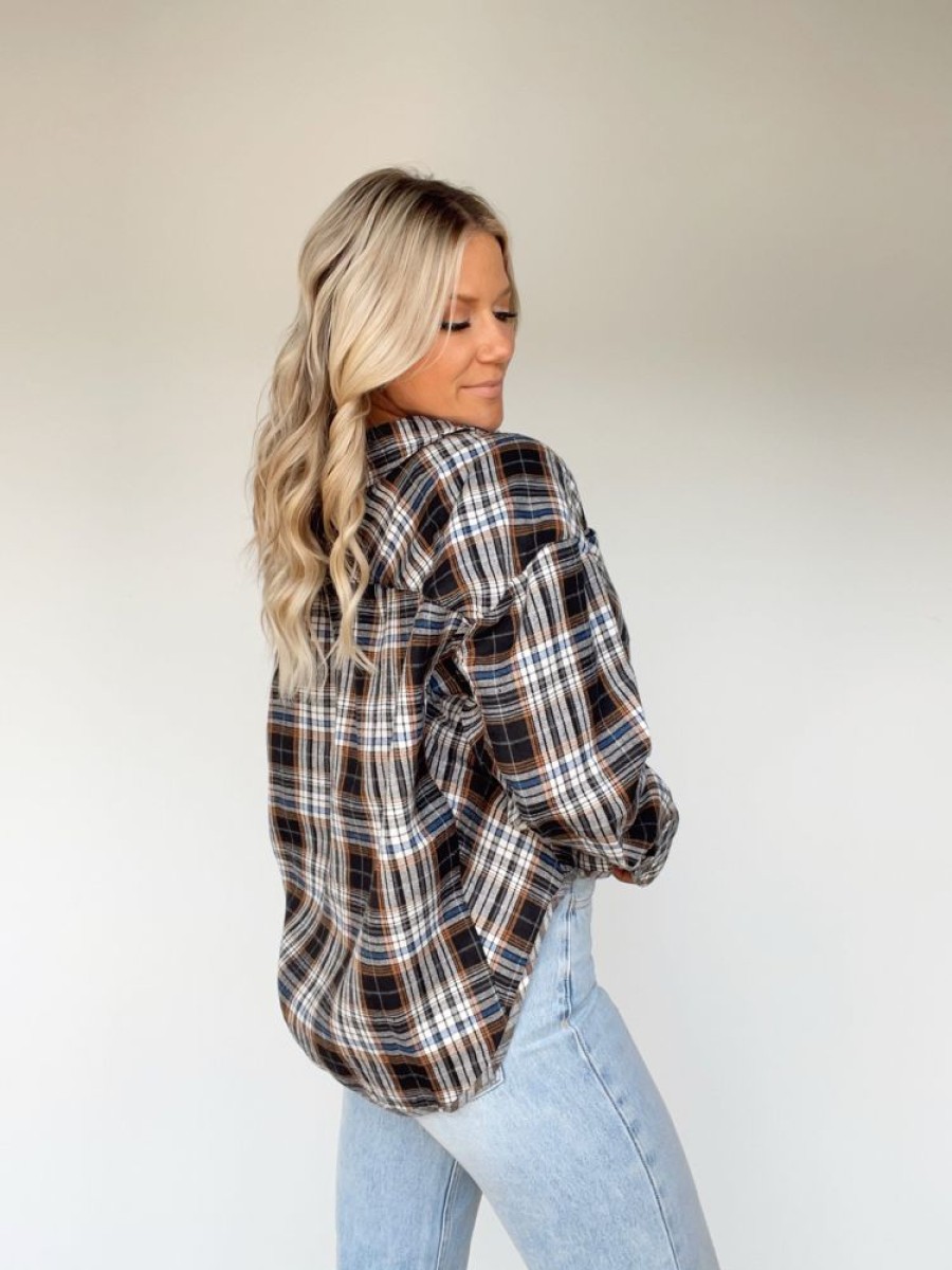 Lane 201 | Bonfire Babe Plaid Shirt