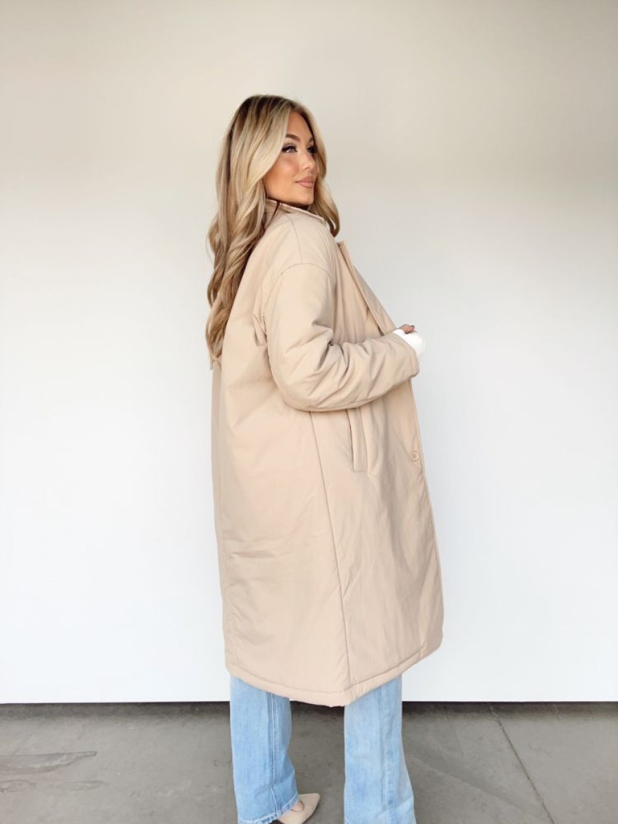 Lane 201 | Oversized Puffer Trench Coat