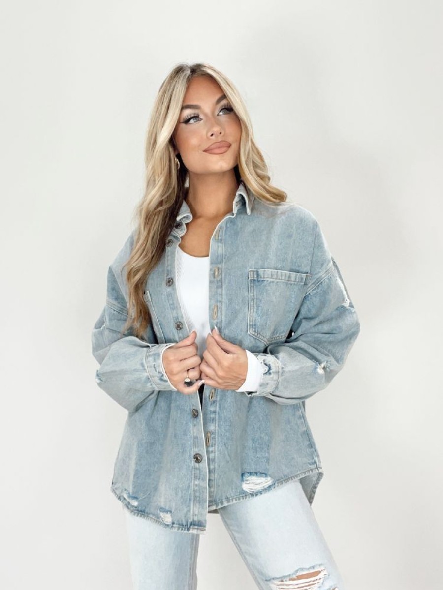 Lane 201 | Classic Denim Shacket