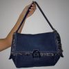 Lane 201 | Denim Tassel Shoulder Bag