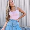 Lane 201 | Feeling Flirty Denim Skort