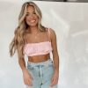 Lane 201 | Bubblegum Pink Crop Top