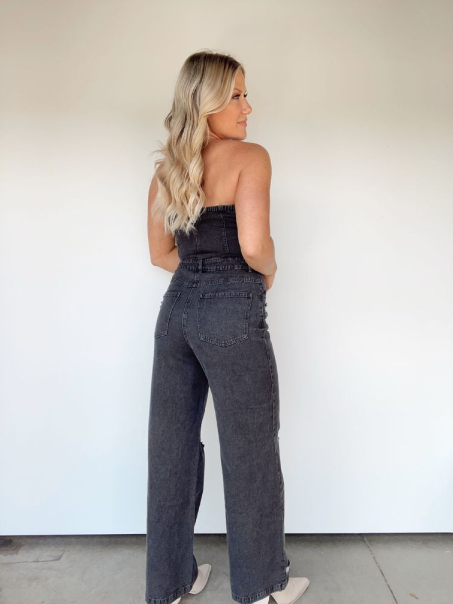 Lane 201 | Nonstop Denim Jumpsuit