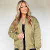 Lane 201 | Olive Bomber Jacket