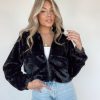 Lane 201 | Black Teddy Fur Jacket