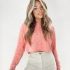 Lane 201 | Pink True To You Sweater