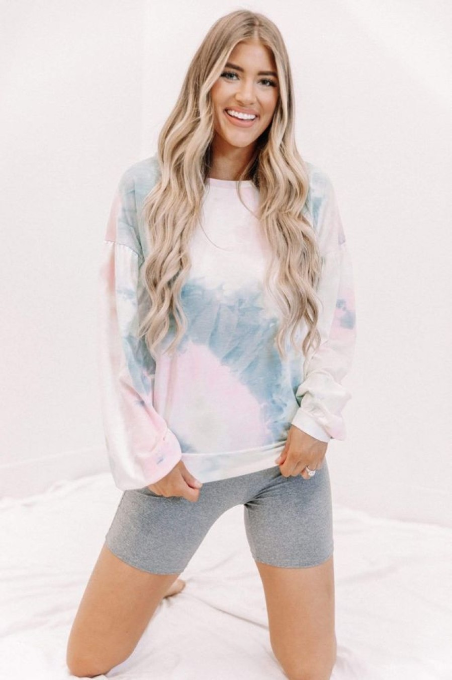 Lane 201 | Sorry I'M Late Tie Dye Top