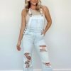 Lane 201 | Wide Leg Denim Overalls