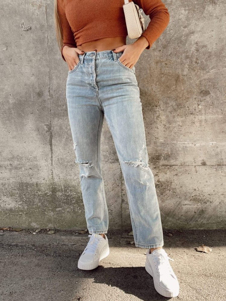 Lane 201 | By Together High Waist Girlfriend Denim