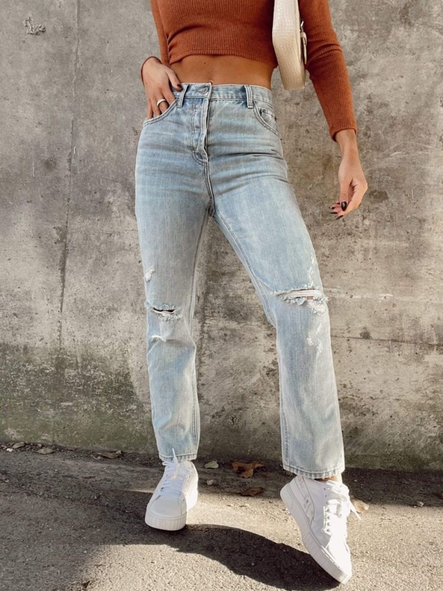 Lane 201 | By Together High Waist Girlfriend Denim