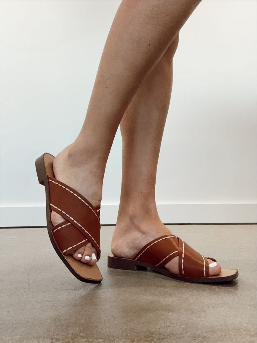 Lane 201 | Madeleine Criss Cross Sandal