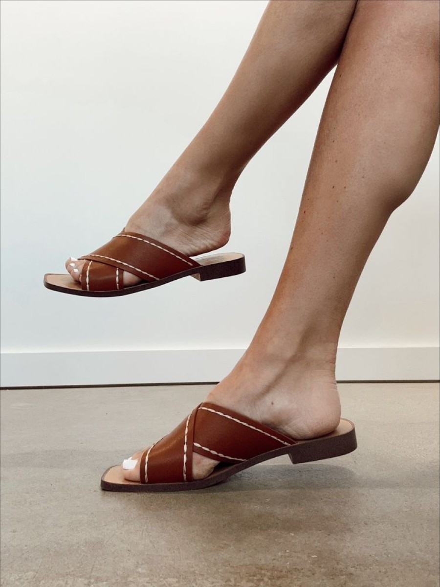 Lane 201 | Madeleine Criss Cross Sandal