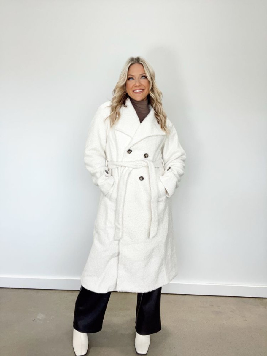 Lane 201 | Winter Wonderland Trench Coat