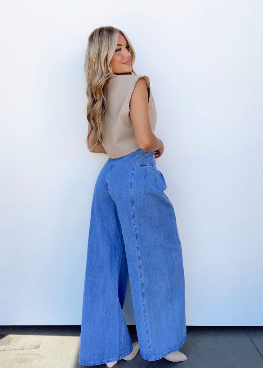 Lane 201 | Cara Wide Leg Denim