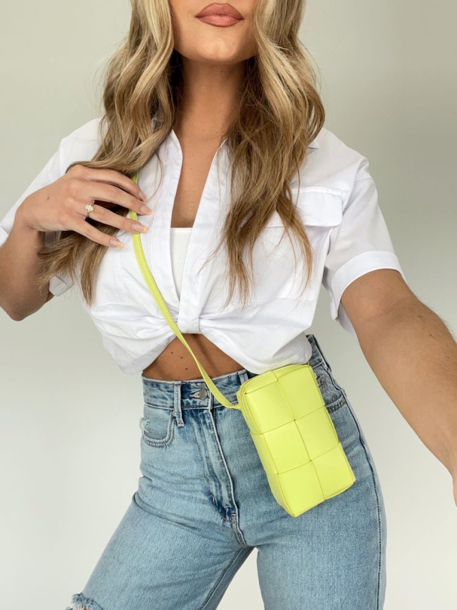 Lane 201 | Neon Mini Bucket Bag