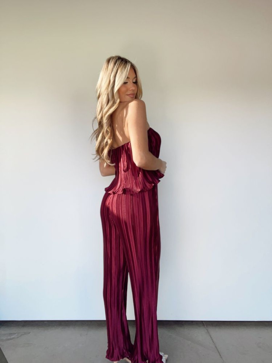 Lane 201 | Wine Down Jumpsuit