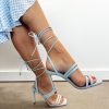 Lane 201 | Blue Skyler Heel