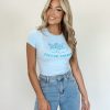 Lane 201 | Baby Blue City Of Angels Tee