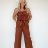 Lane 201 | Chestnut Kissed Jumpsuit