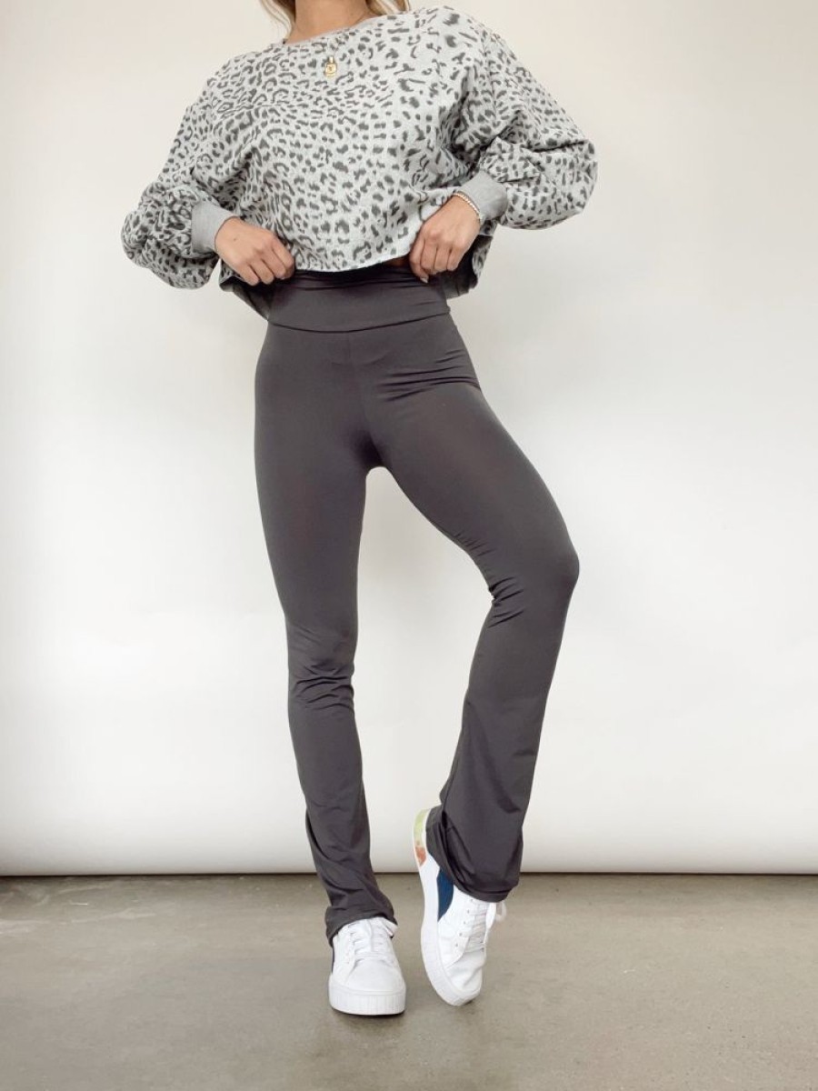 Lane 201 | Charcoal Flare Pants