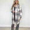 Lane 201 | Plaid Long Shacket