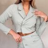 Lane 201 | I Mean Business Cropped Blazer