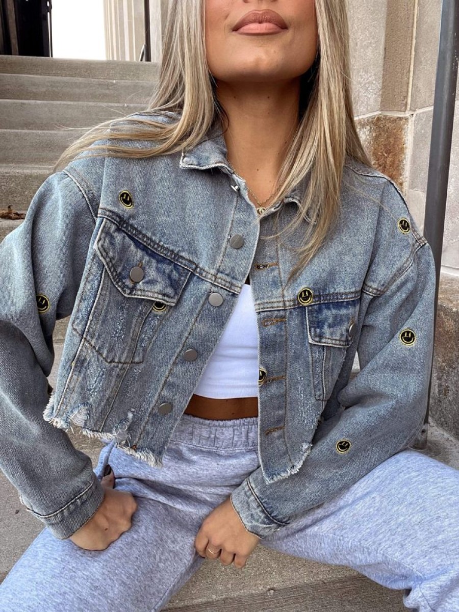 Lane 201 | All Smiles Denim Jacket