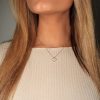 Lane 201 Necklaces | Gold Pendant Pearl Necklace