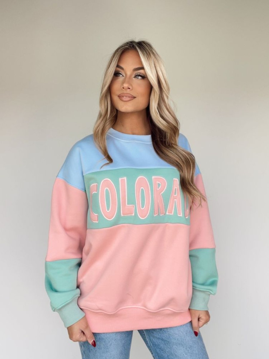 Lane 201 | Colorado Colorblock Sweatshirt