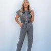 Lane 201 | Empire Denim Jumpsuit