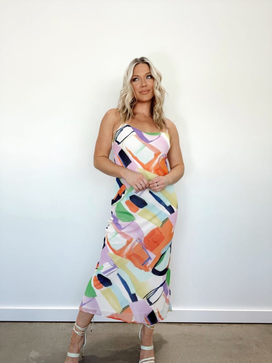 Lane 201 | Summer Spectrum Maxi Dress