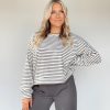 Lane 201 | Another Coffee Striped Top